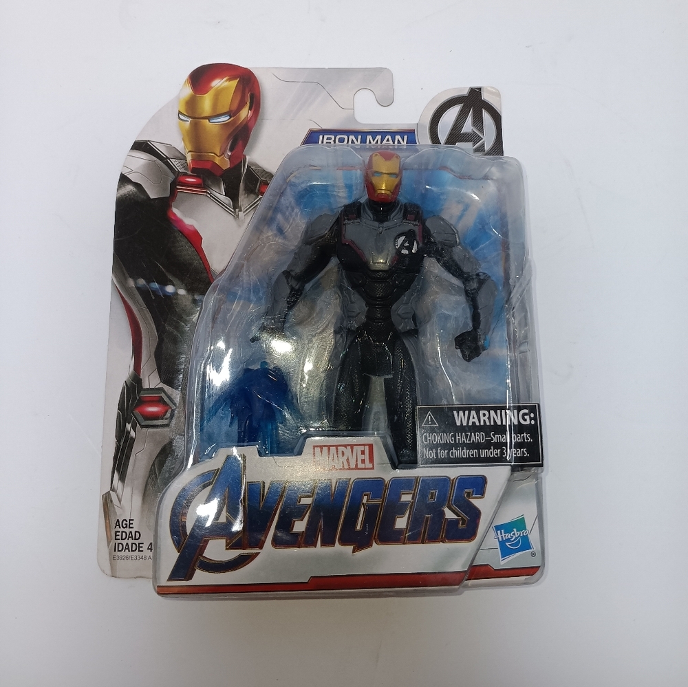 Hasbro Iron Man Figure with Red and Black Armor